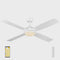 Mercator Anova 132cm DC Ikuü Smart Wi-Fi Ceiling Fan with LED Light and Remote (FC1148WHWIFI)