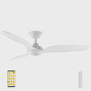 Mercator  Casa 132cm DC Ikuü Smart Wi-Fi Ceiling Fan with LED Light and Remote (FC798133GWW)