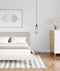 CLA FLAUTA: Interior Round Top Cylinder Ribbed Pendant Lights