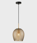 CLA FOSSETTA: Interior Wine Glass Shape Dimpled Pendant Lights