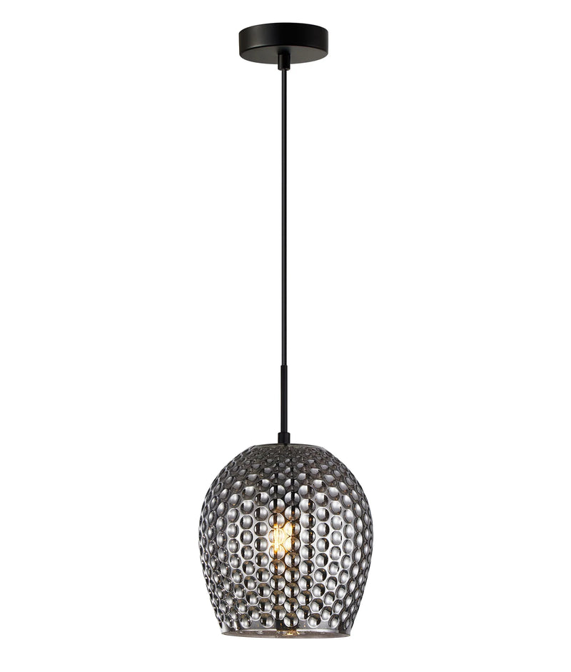 CLA FOSSETTA: Interior Wine Glass Shape Dimpled Pendant Lights
