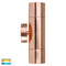Havit Lighting Tivah Solid Copper TRI Colour Up & Down Wall Pillar Lights