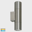 Havit Lighting Piaz Stainless Steel TRI Colour Up & Down Wall Pillar Lights