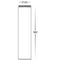 Havit Lighting White Bollard Extension to suit HV1601T-WHT & HV1602T-WHT (HV1603-WHT)