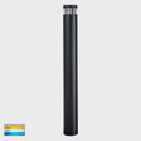 Havit Lighting Maxi 900 Black TRI Colour LED Bollard Light (HV1608T-BLK)