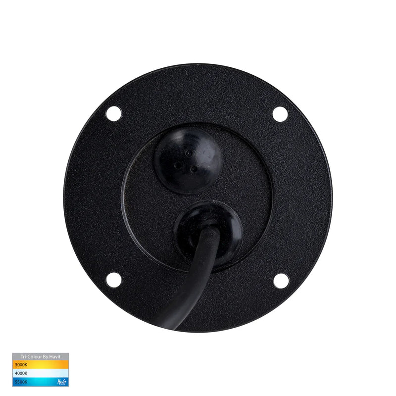 Havit Lighting Highlite Black LED Bollard Light (HV1622T-BLK)