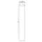 Havit Lighting Divad 1000mm Black Square LED Bollard Light (HV1629T-BLK-SQ)