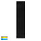 Havit Lighting Fedor Square Aluminium Black Tri Colour LED Bollard Light (HV1630T-BLK-240V-SQ | HV1630T-BLK-24V-SQ)