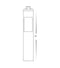 Havit Lighting Fedor Square Aluminium Black Tri Colour LED Bollard Light (HV1631T-BLK-240V-SQ | HV1631T-BLK-24V-SQ)