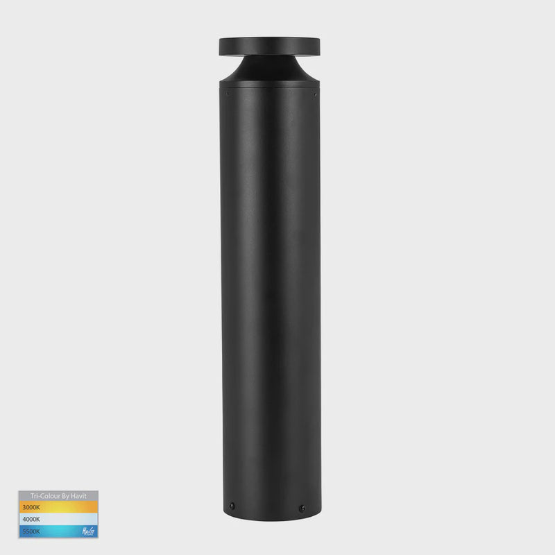 Havut Lighting Noray 570mm Black LED Bollard Light (HV1638T-BLK)