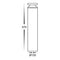 Havut Lighting Noray 570mm Black LED Bollard Light (HV1638T-BLK)
