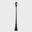 Havit Lighting Trener Aluminium Black Coach Single Post Light (HV1671W-BLK)
