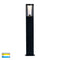 Havit Lighting Otaner Aluminium Black Tri Colour LED Bollard Light (HV1691T-BLK-240V)