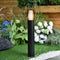 Havit Lighting Tenac Aluminium Black Tri Colour LED Bollard Light (HV1693T-BLK-240V)