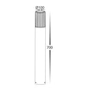 Havit Lighting Tenac Aluminium Black Tri Colour LED Bollard Light (HV1693T-BLK-240V)