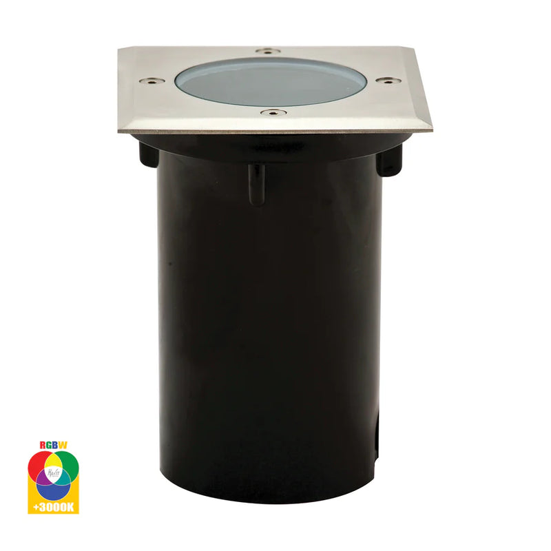 Havit Lighting Metro Square 316 Stainless Steel RGBW Inground Light (HV1701RGBW)