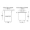 Havit Lighting Metro Square 316 Stainless Steel RGBW Inground Light (HV1701RGBW)