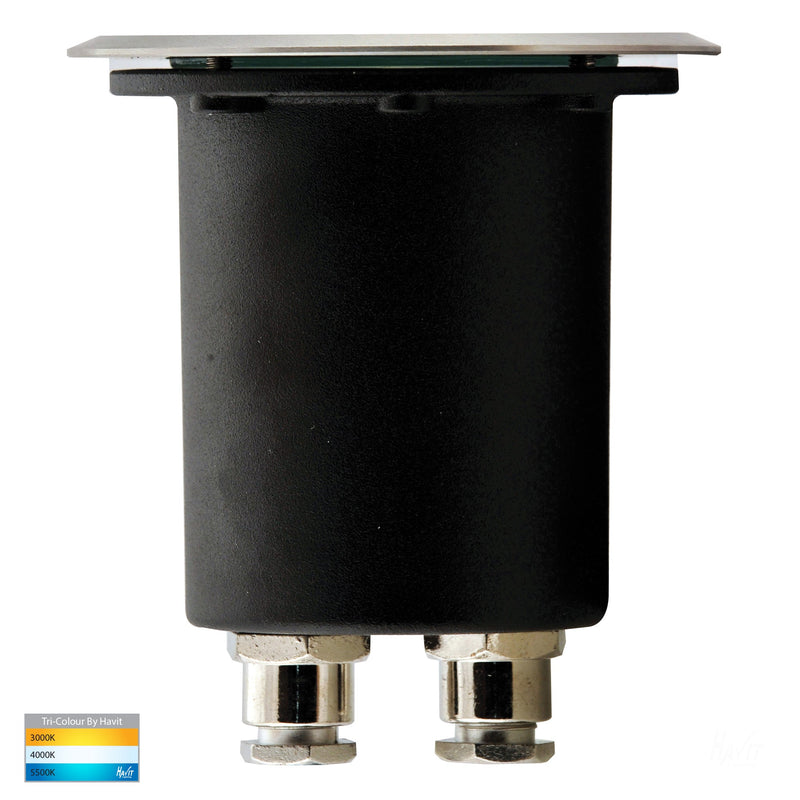Havit Lighting Metro Round 316 Stainless Steel TRI Colour Inground Lights (HV1801T|HV1806T )