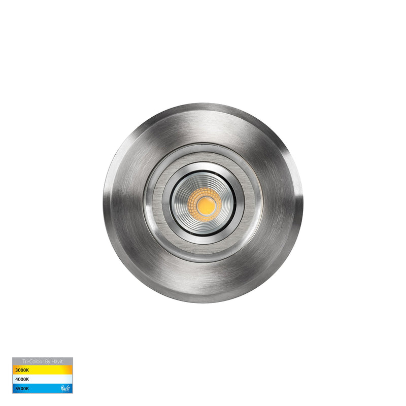 Havit Lighting Toldo 316 Stainless Steel Adjustable 3w LED Inground Light (HV1827T)