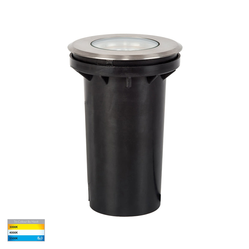 Havit Lighting Toldo 316 Stainless Steel Adjustable 3w LED Inground Light (HV1827T)