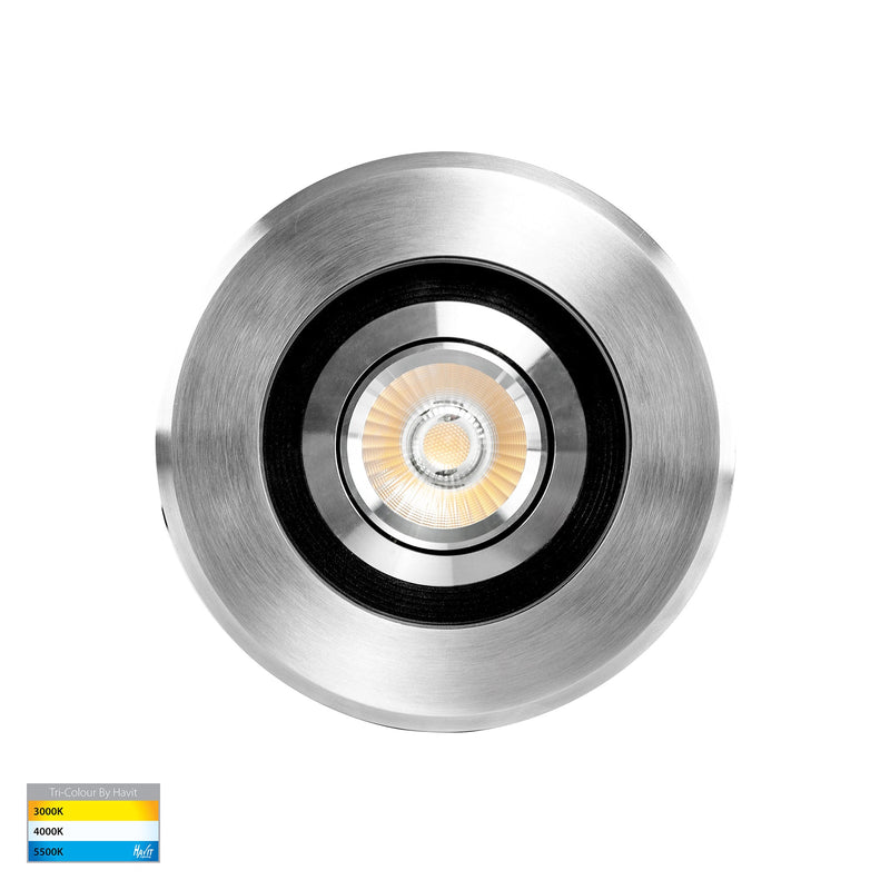 Hatillo Led Havit Lighting Toldo 316 Stainless Steel Adjustable 5w LED Inground Li ...