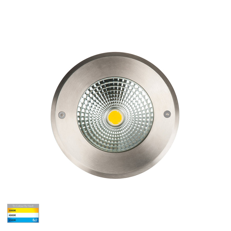 Havit Lighting Klip 316 Stainless Steel 10w LED Inground Light (HV1832T-12V | HV1832T-240V)