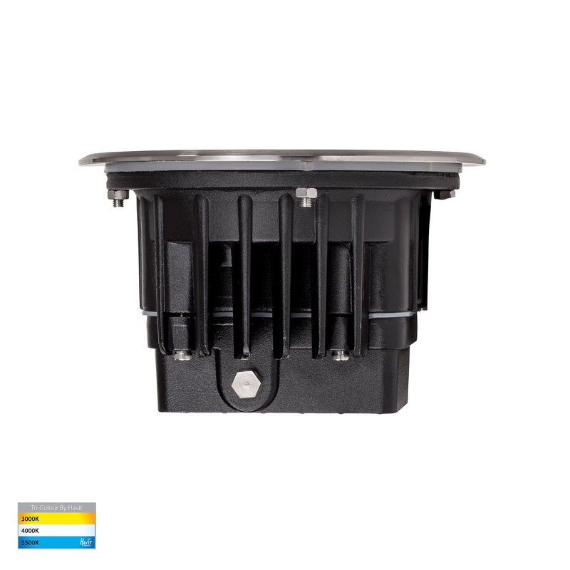 Havit Lighting Klip 316 Stainless Steel 10w LED Inground Light (HV1832T-12V | HV1832T-240V)
