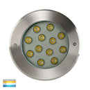 Havit Lighting Split 316 Stainless Steel TRI Colour 12w LED Inground Light (HV1843T)