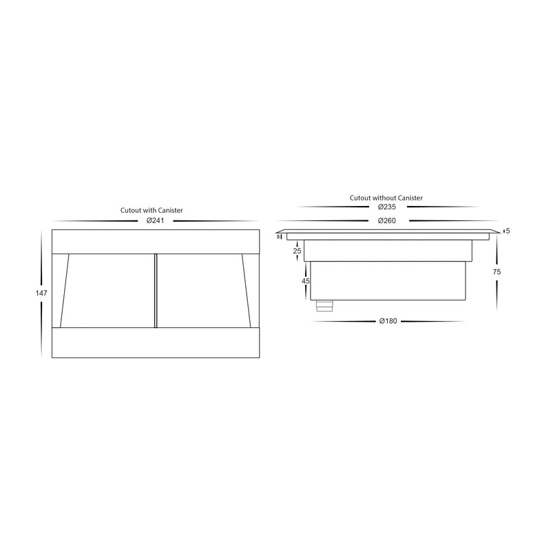 Havit Lighting Split 316 Stainless Steel 18w RGBW LED Inground Light (HV1845RGBW)