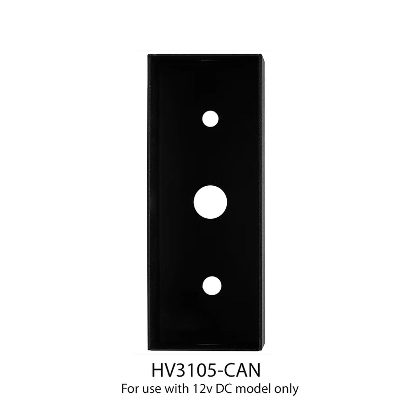 Havit Lighting Paso Black Recessed LED Step Light (HV3105T-BLK-240V | HV3105T-BLK-12V)