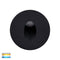 Havit Lighting Mini Reces Black Round TRI Colour Recessed LED Step Light (HV3206T-BLK-12V)