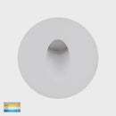 Havit Lighting Mini Reces White Round TRI Colour Recessed LED Step Light (HV3206T-WHT-12V)