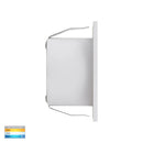 Havit Lighting Mini Reces White Square TRI Colour Recessed LED Step Light (HV3216T-WHT-12V)