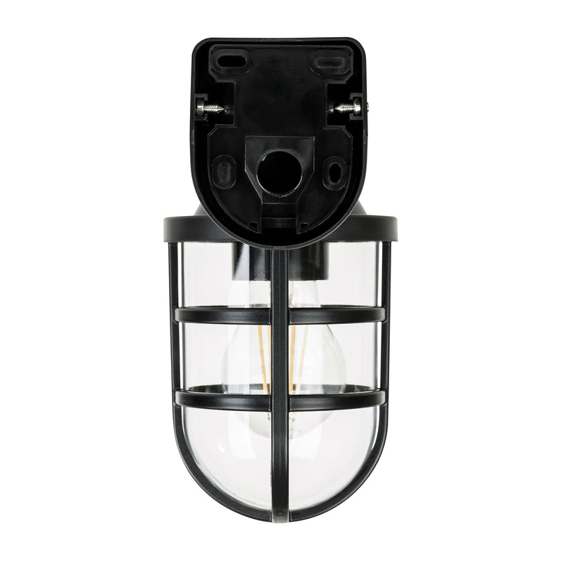 Havit Lighting Marina Polycarbonate Black Wall Light (HV3511W-BLK)