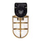 Havit Lighting Marina Polycarbonate Brass Wall Light (HV3511W-PB)