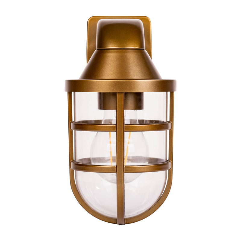 Havit Lighting Marina Polycarbonate Brass Wall Light (HV3511W-PB)
