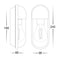 Havit Lighting Lume Polycarbonate Black Wall Light (HV3512W-BLK|HV3512W-PB|HV3512W-WHT)