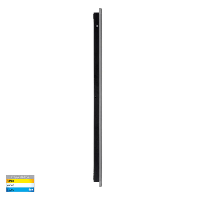 Havit Lighting Barline Aluminium Black 1000mm Wall Light (HV3584T-BLK)