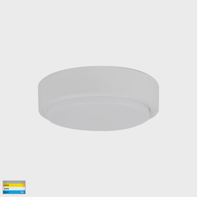 Havit Lighting Liptor White 20w Ceiling Mounted LED Oyster (HV36052T-WHT)