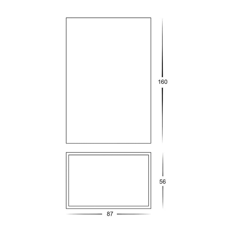 Havit Lighting Platz Black Up & Down LED Wall Light