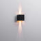 Havit Lighting Versa Black Square Up & Down Wall Light 2