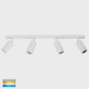 Havit Lighting Tivah White 4 Light TRI Colour LED Bar Lights (HV4001T-4-WHT)