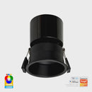 Havit Lighting Prime Black Fixed Deep RGBCW WIFI LED Downlight (HV5513RGBCW-BLK)