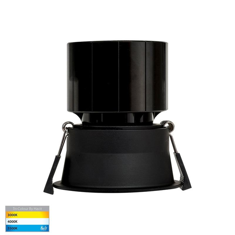 Havit Lighting Prime Black Fixed Deep LED Downlight (HV5513T-BLK)