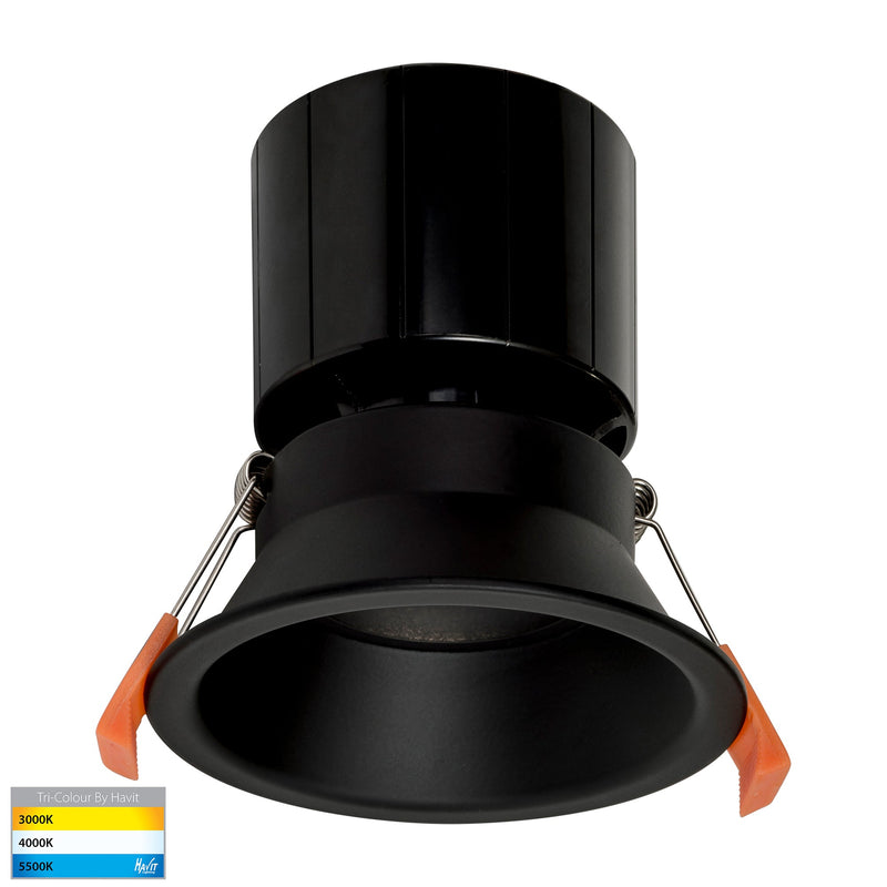 Havit Lighting Prime Black Fixed Deep LED Downlight (HV5514T-BLK)