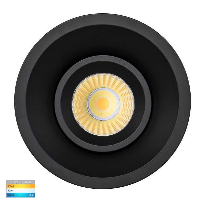 Havit Lighting Prime Black Fixed Deep LED Downlight (HV5514T-BLK)