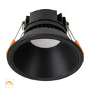 Havit Lighting Gleam Black with Black Insert Fixed Dim to Warm LED Downlight (HV5528D2W-BB)