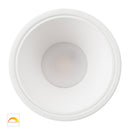 Havit Lighting Gleam White with White Insert Fixed Dim to Warm LED Downlight (HV5528D2W-WW)