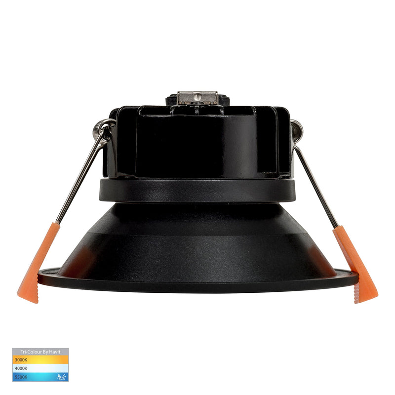 Havit Lighting Gleam Black Fixed LED Downlight (HV5528T-BLK)