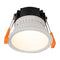 Havit Lighting Gleam White with White Insert Fixed Dim to Warm LED Downlight (HV5529D2W-WW)